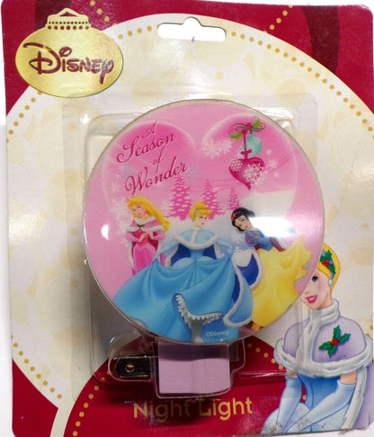 Disney Fairies & Princess - Christmas Holiday Night Light (Set of 2)