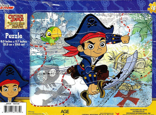 Disney Junior - Jake and the Never Land Pirates - 16 Pieces Jigsaw Puzzle - V5