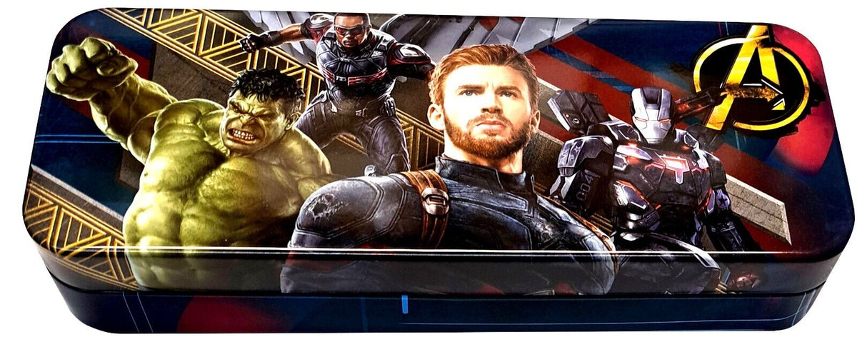 Marvel Avengers - Metal Tin Case Pencil Box Storage