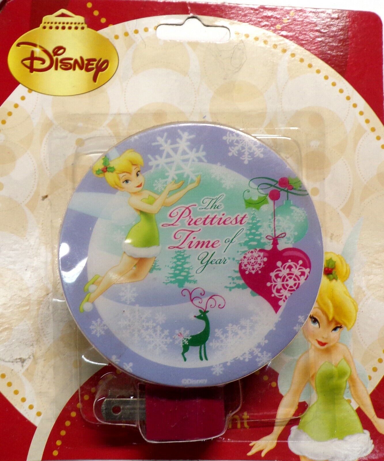 Disney Fairies & Princess - Christmas Holiday Night Light (Set of 2)