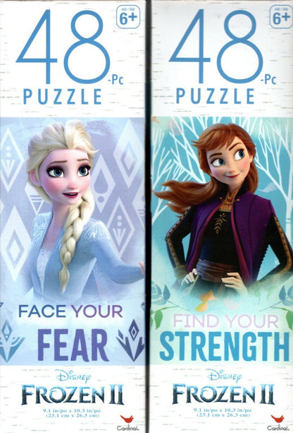 Disney Froze II - 48 Pieces Jigsaw Puzzle - v1 (Set of 2)