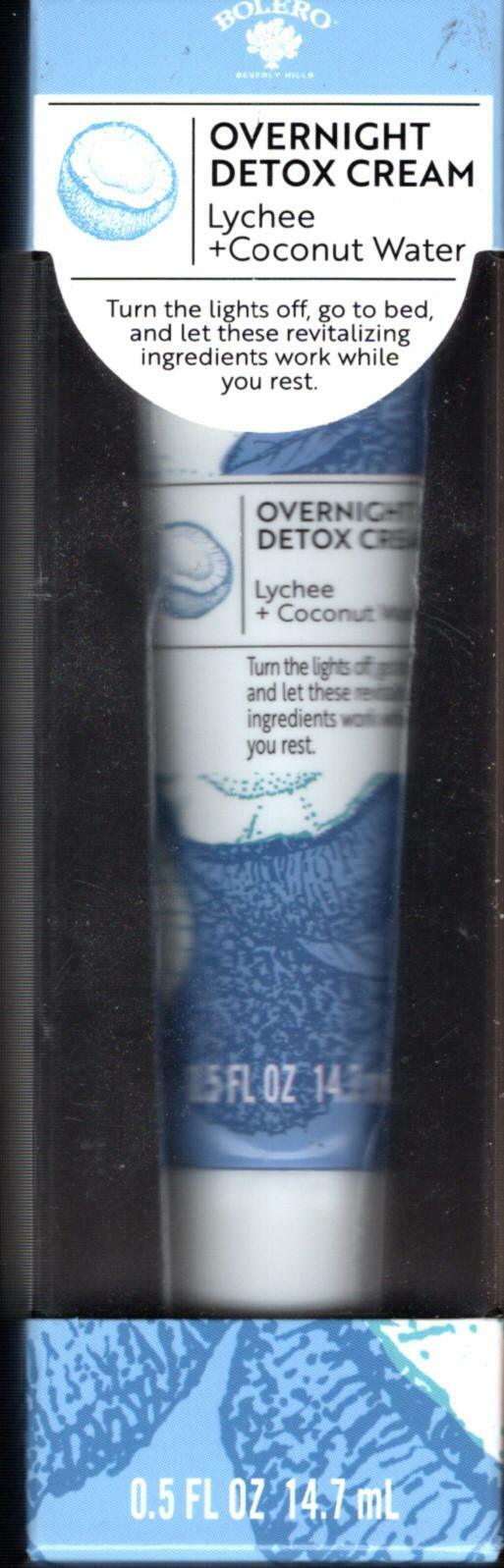 Overnight Detox Cream Lychee + Coconut Water 0,5fl oz (14,7ml)