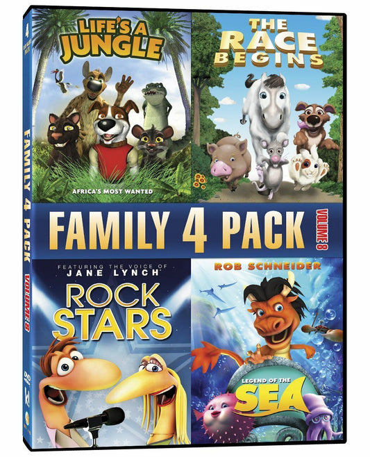 Family 4 pack Volume 8 DVD