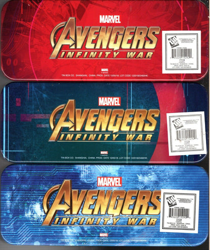 Marvel Avengers - Metal Tin Case Pencil Box Storage