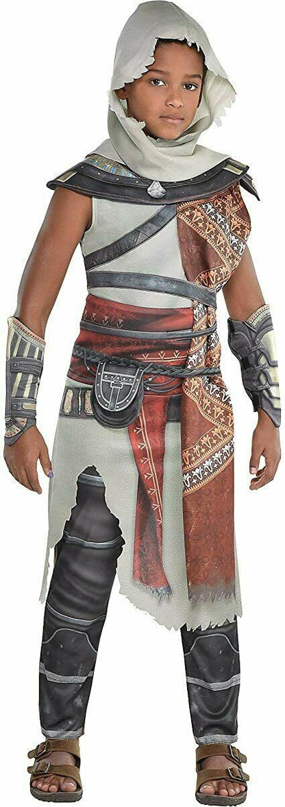 Bayek Halloween Costume for Boys, Assassin's Creed Includes Accessories L 12 -14