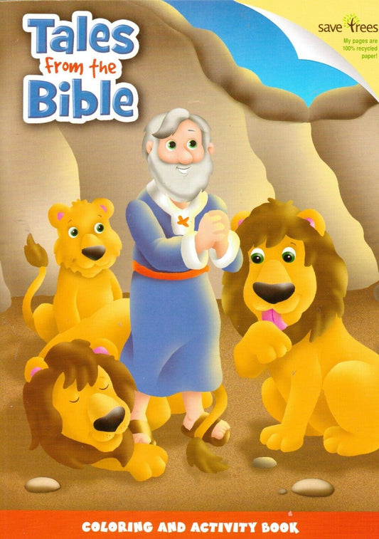 Tales From the Bible Coloring & Activity Book