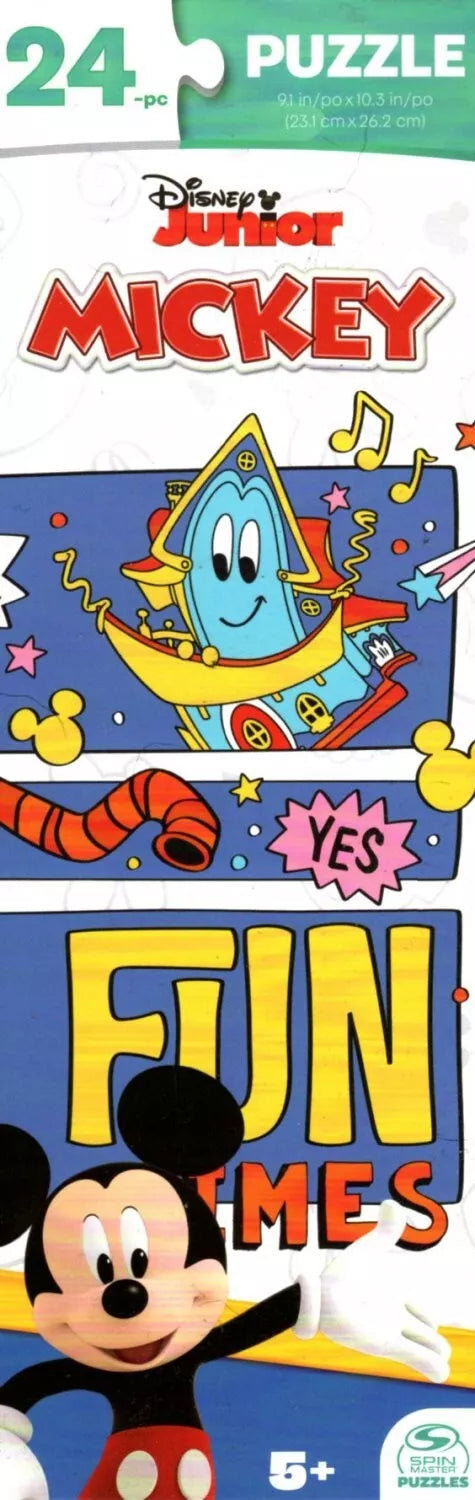 Marvel Spider-Man 48 & Share Disney Junior Mickey 24 Pieces - Jigsaw Puzzle Set