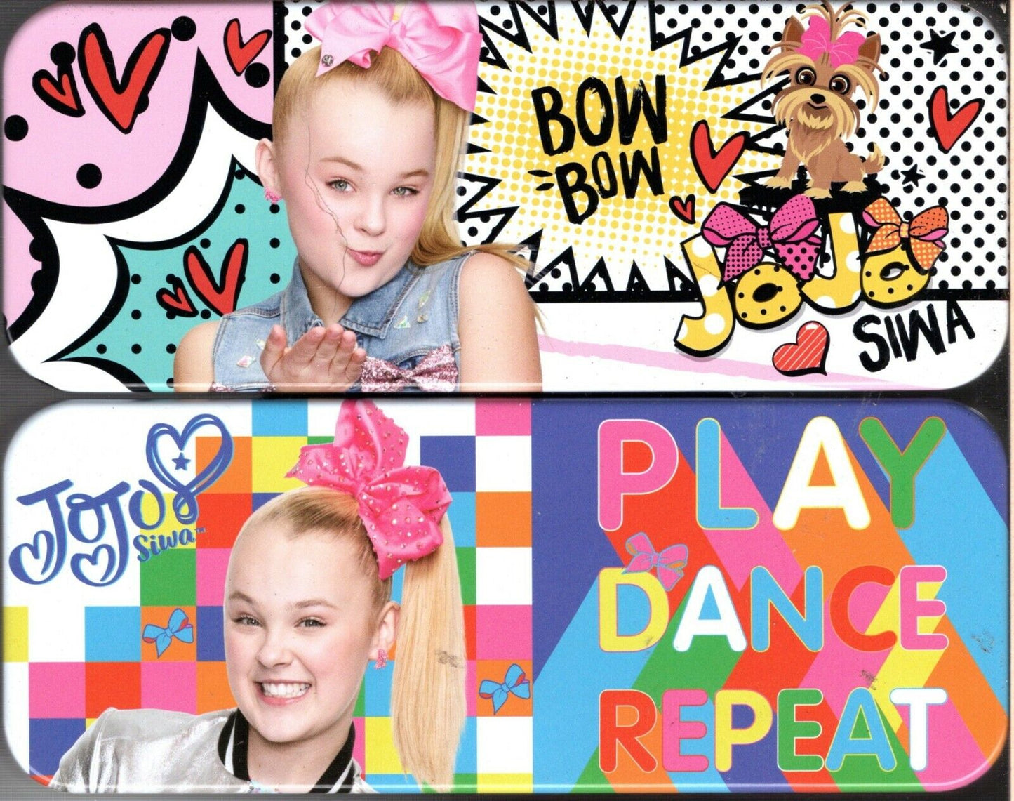 JoJo Siwa - Metal Tin Case Pencil Box Storage