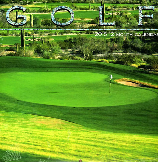 Golf - 2015 12 Month Wall Calendar