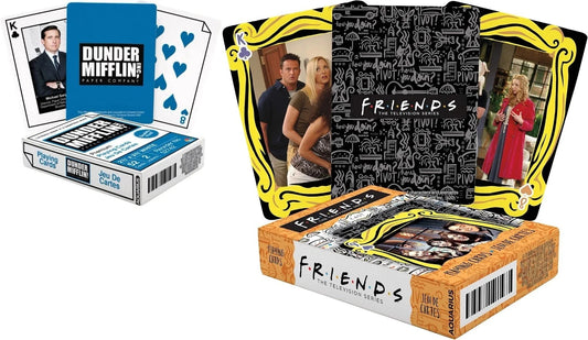 AQUARIUS The Office & Friends - Playing Cards (Set of 2)