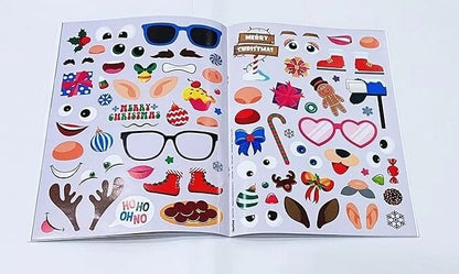 Christmas sticker activities - Cuties & Gnomes - Activity Stickers Books Set