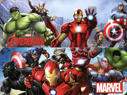 Marvel Avengers - Metal Tin Case Pencil Box Storage