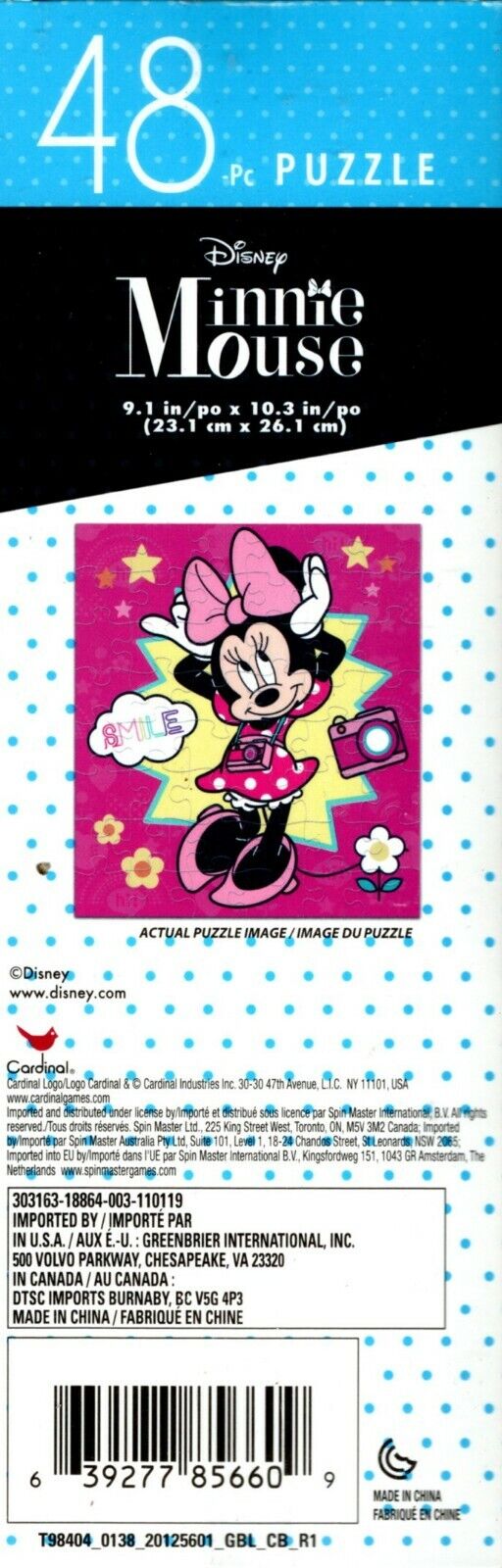 Disney Junior Minnie - 48 Piece Jigsaw Puzzle - v1