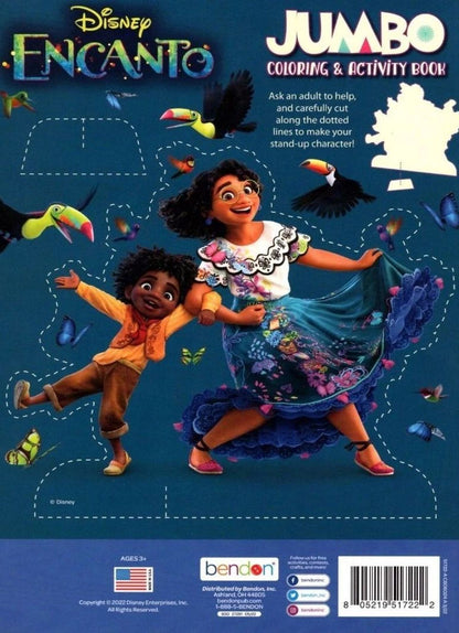 Disney Encanto - Jumbo Coloring & Activity Book (Set of 2) v.5