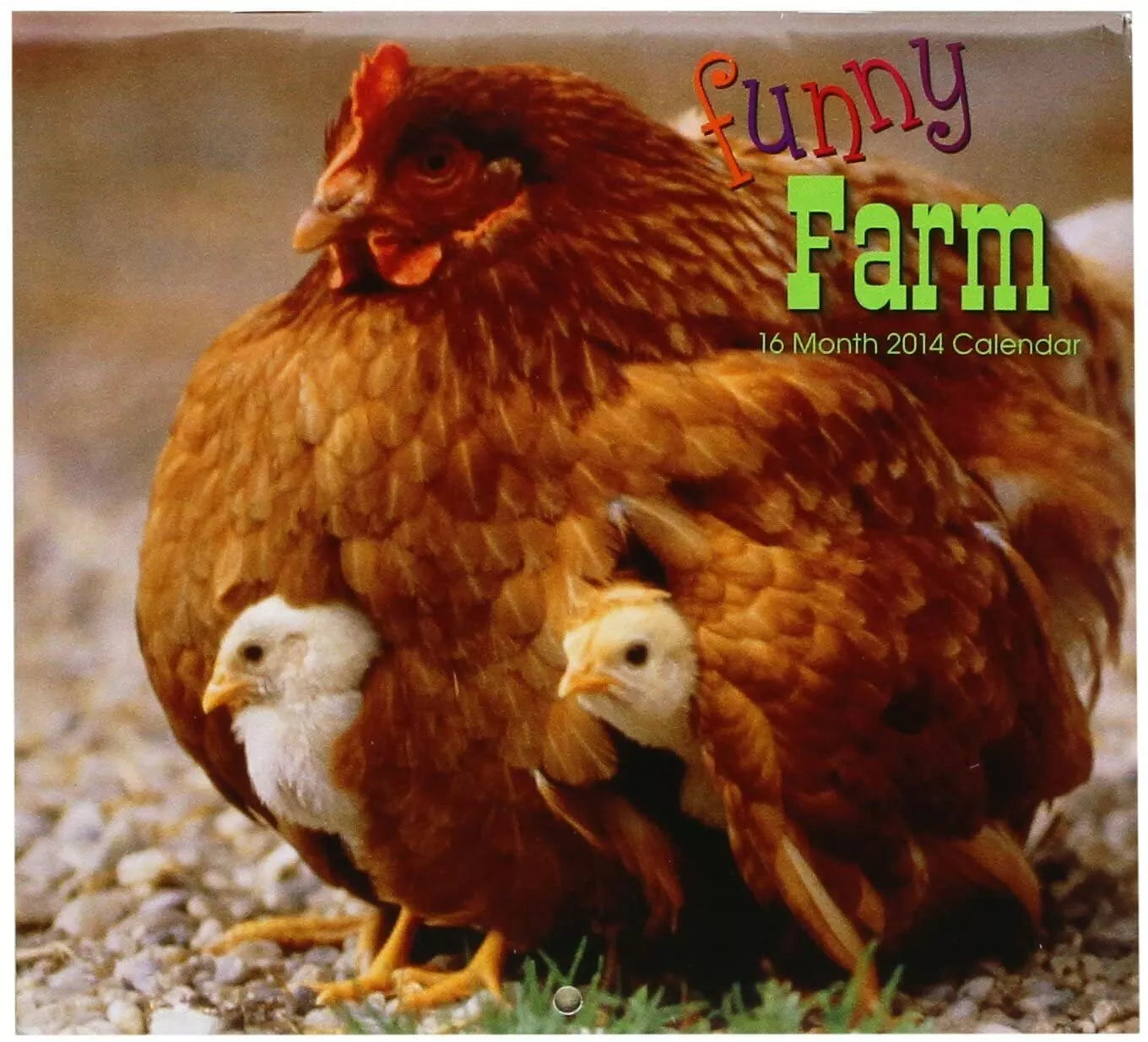 Funny Farm 16 Month 2014 Mini Wall Calendar