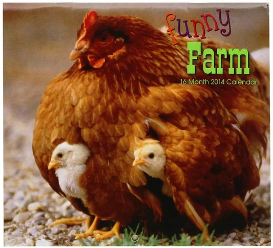 Funny Farm 16 Month 2014 Mini Wall Calendar