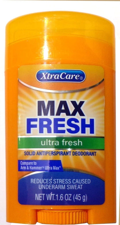 Extra Care Antiperspirant Deodorant Max Fresh Ultra Fresh 2.0 oz (Set of 2)