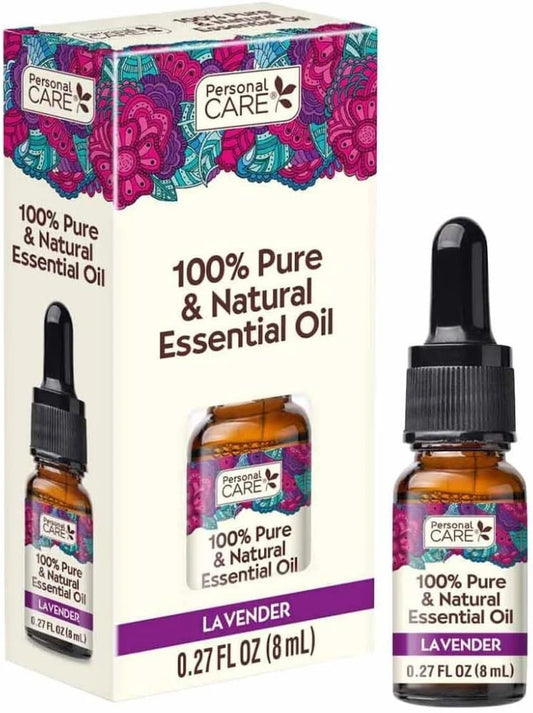 Personal Care Pure Lavender Essential Oil, 0.27 Fl Oz