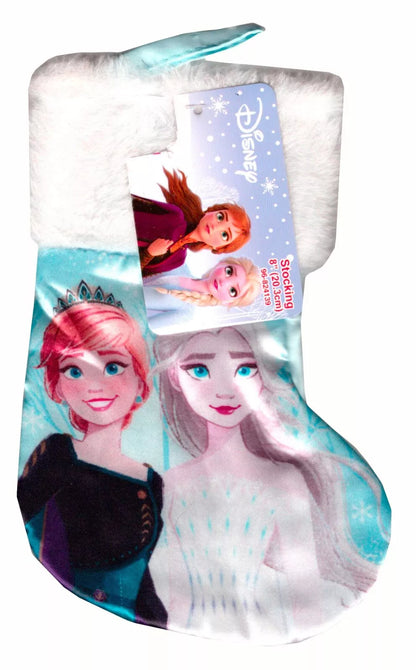 Avengers & Frozen - (Mini Size) 8" Printed Satin Christmas Stocking Plush Cuff