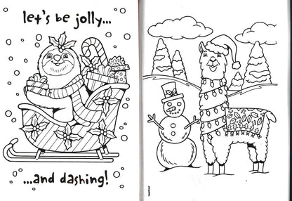 Colortivity - Christmas Holiday - Coloring Book ~ Frosty Fun! & FA-La-La-La Set