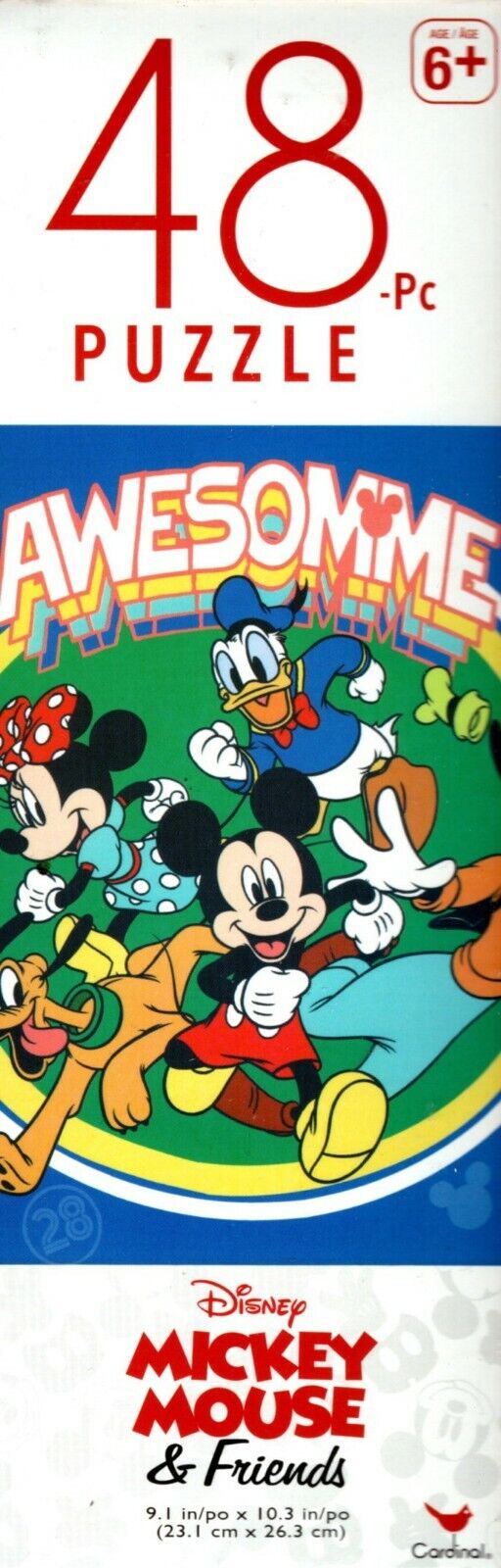 Disney Mickey Mouse - 48 Piece Jigsaw Puzzle - v1