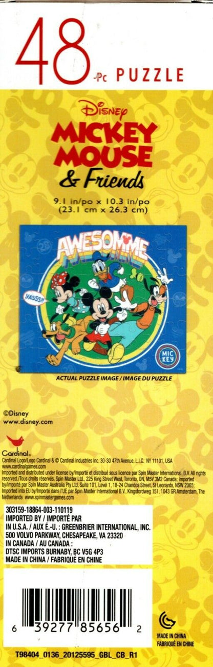Disney Mickey Mouse - 48 Piece Jigsaw Puzzle - v1