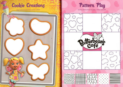 Nickelodeon Butterbean`s Cafe - Color Craft Book ~ Fairy Good Food