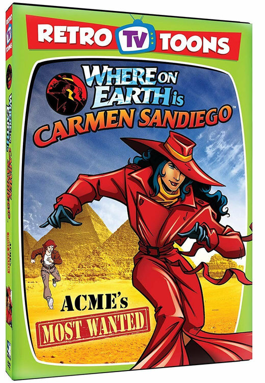 Retro TV Toons - Where on Earth is Carmen Sandiego - ACME's Most Wanted (DVD)