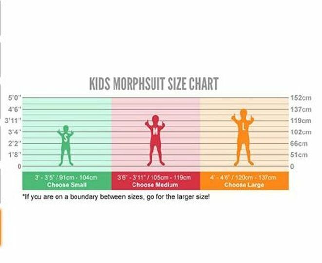 Morphsuits Official Zalgo Costume Urban Legend Kids Scary Halloween Large
