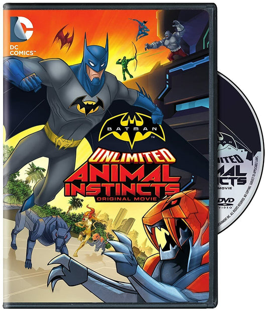 Batman Unlimited: Animal Inst No Fig/DVD