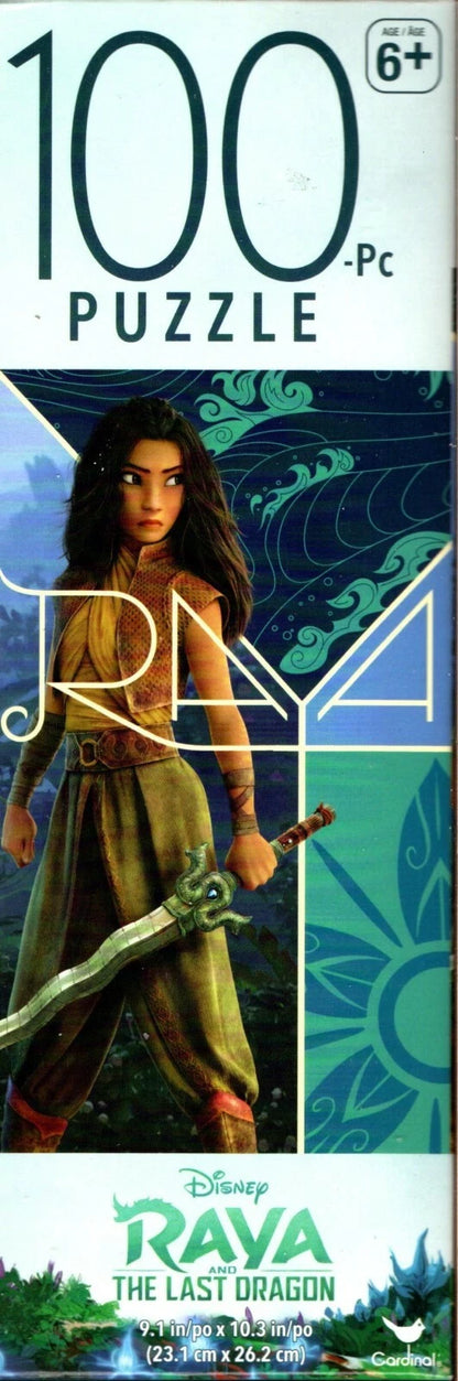 Disney Raya and The Last Dragon & Disney Pixar Soul - 100 Pieces Jigsaw Puzzle