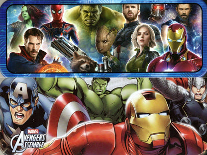 Marvel Avengers - Metal Tin Case Pencil Box Storage v3