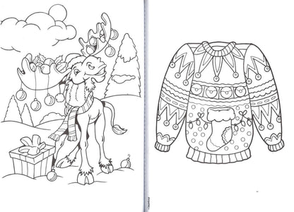 Colortivity Halloween & Christmas Activity Book ~ Pumpkin Pals & Jolly Surprise