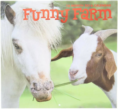 2016 Funny Farm 16 Month Wall Calendar