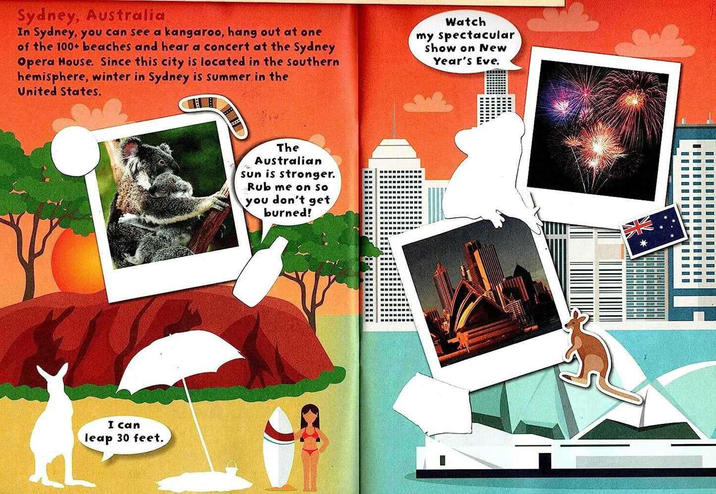 Sticker Activity Book - Walk Through The Seasons, Around The World With Stickers