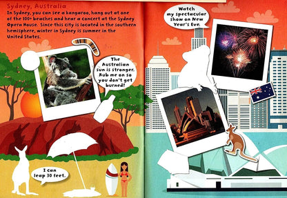 Sticker Activity Book - Walk Through The Seasons, Around The World With Stickers