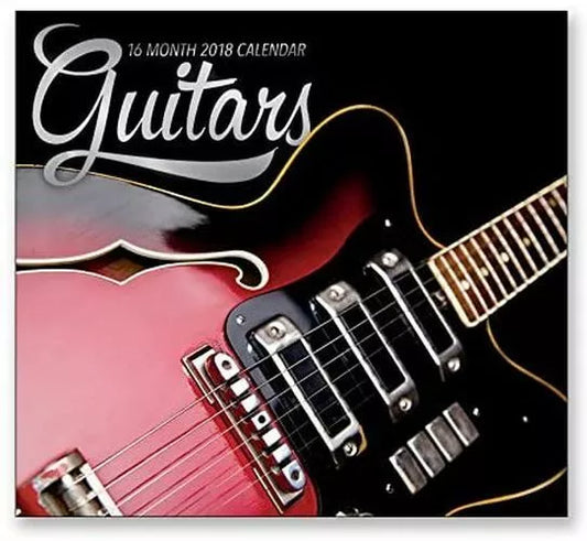 Guitars 16-Month 2018 Calendar