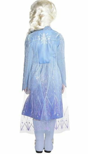Party City Elsa Act 2 Halloween Costume for Girls, Frozen 2, Includes Dress