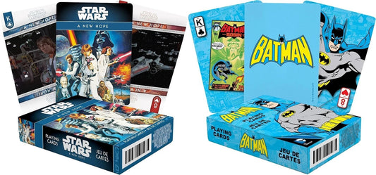 AQUARIUS Batman & Star Wars - Playing Cards (Set of 2)