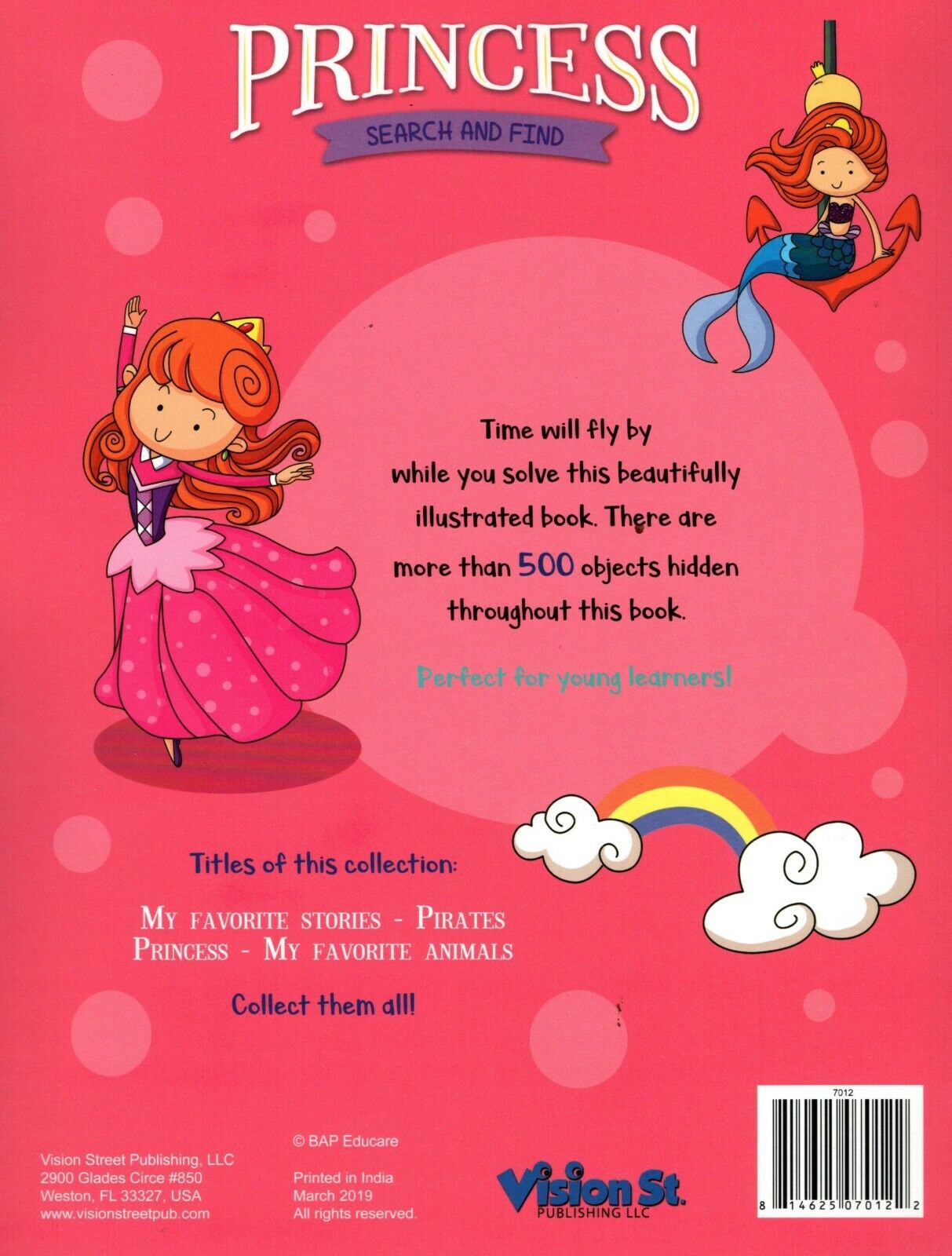 Princess - Search and Find Book - Over 500 things to Find