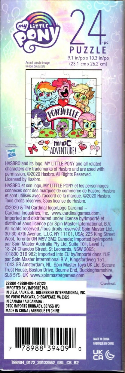 My Little Pony & Blue`s Clues & you! - 24 Piece Tower Jigsaw Puzzle (Set of 2)