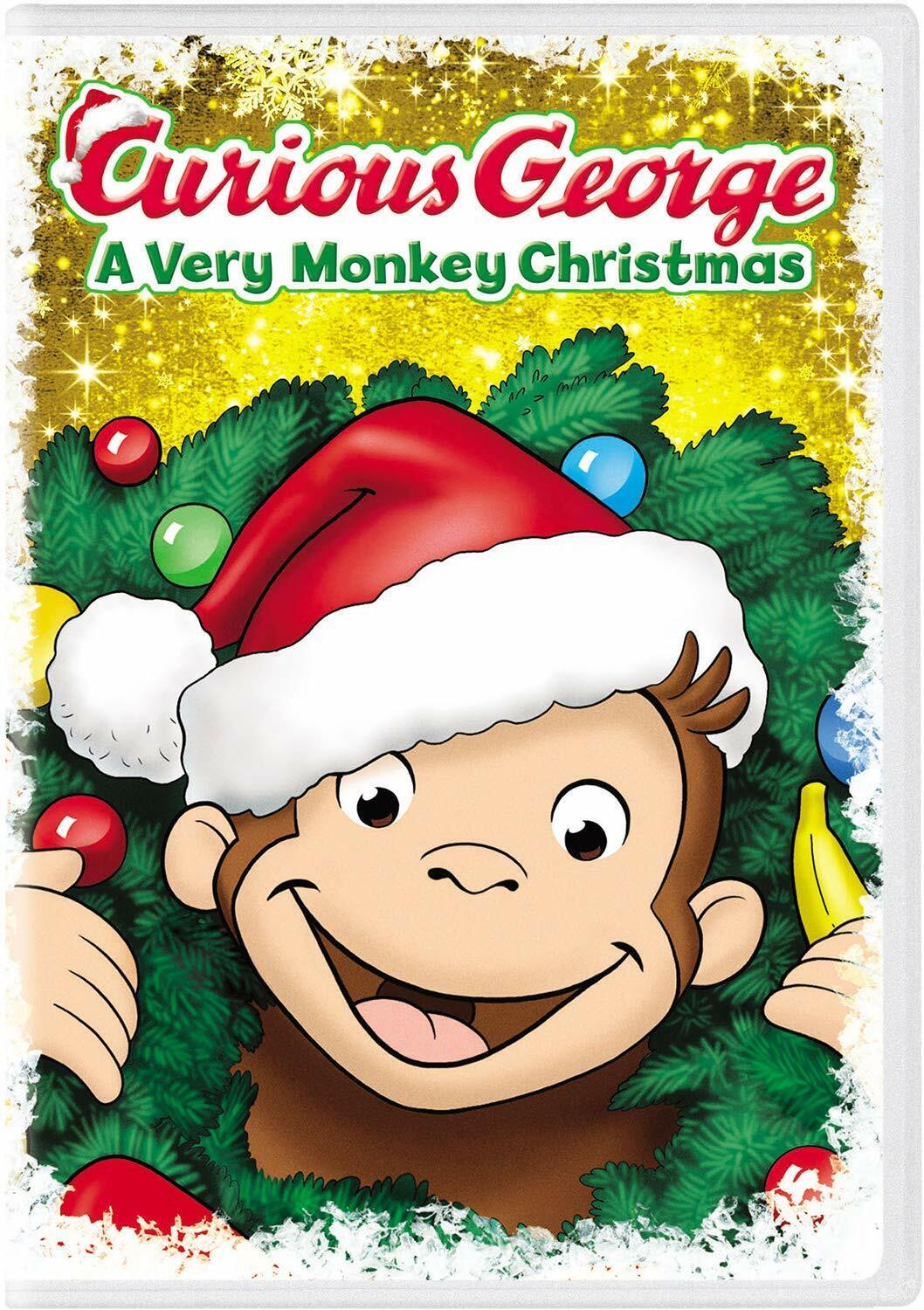 Hover to zoom Curious George: A Very Monkey Christmas (DVD)