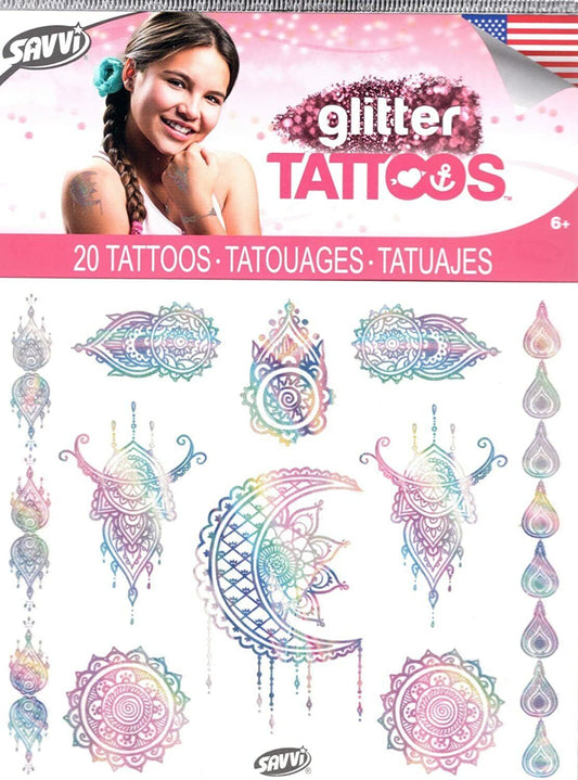 Tattoos Glitter Temporary 20 By Savvi - V1a