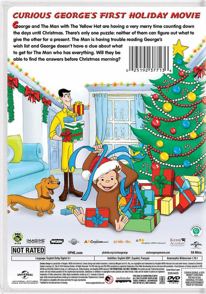 Hover to zoom Curious George: A Very Monkey Christmas (DVD)