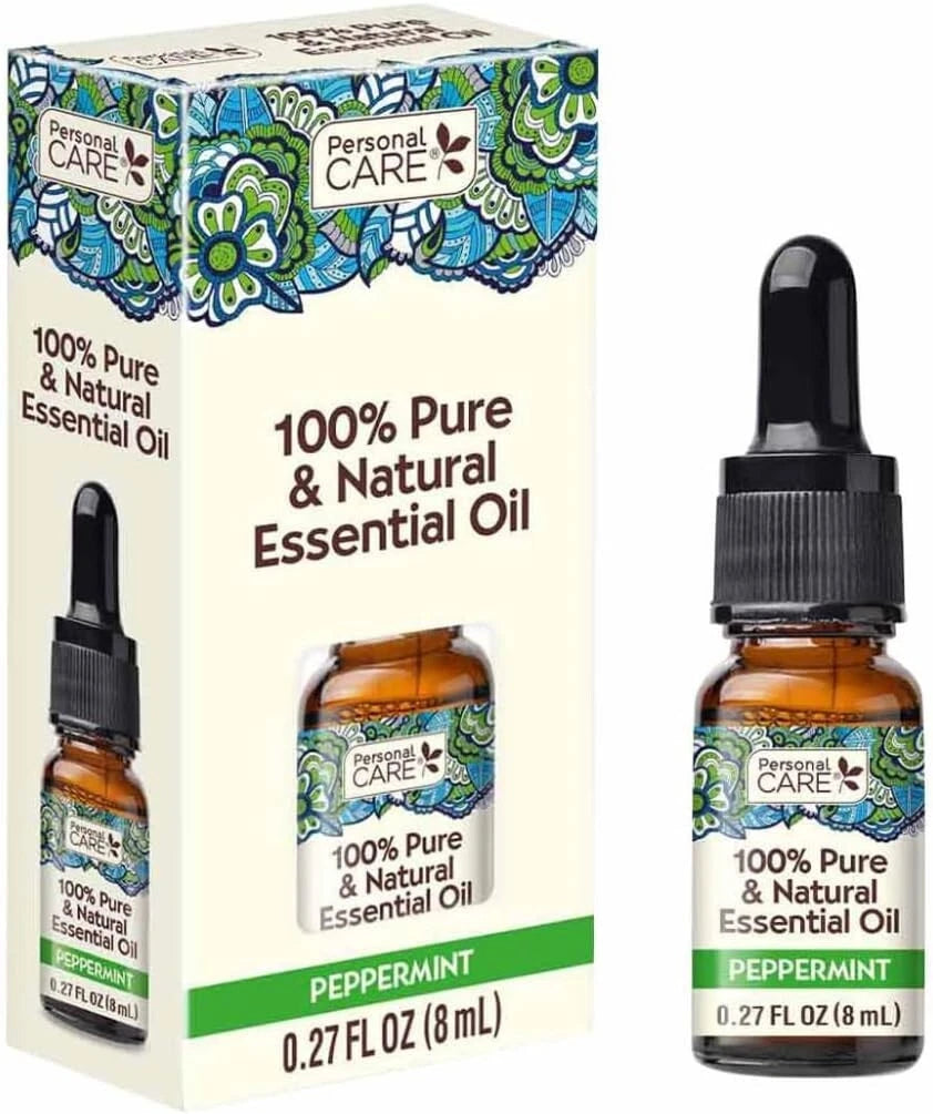 Personal Care Pure Lavender & Peppermint Essential Oil, 0.27 Fl Oz Set