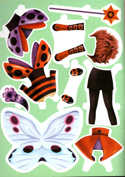 Dress-Up Girls Paper Dolls - Enchanted Fairs & Blossom Princess - Children Book