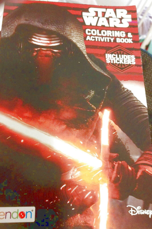 Star Wars Coloring & Activity Book Stickers Included