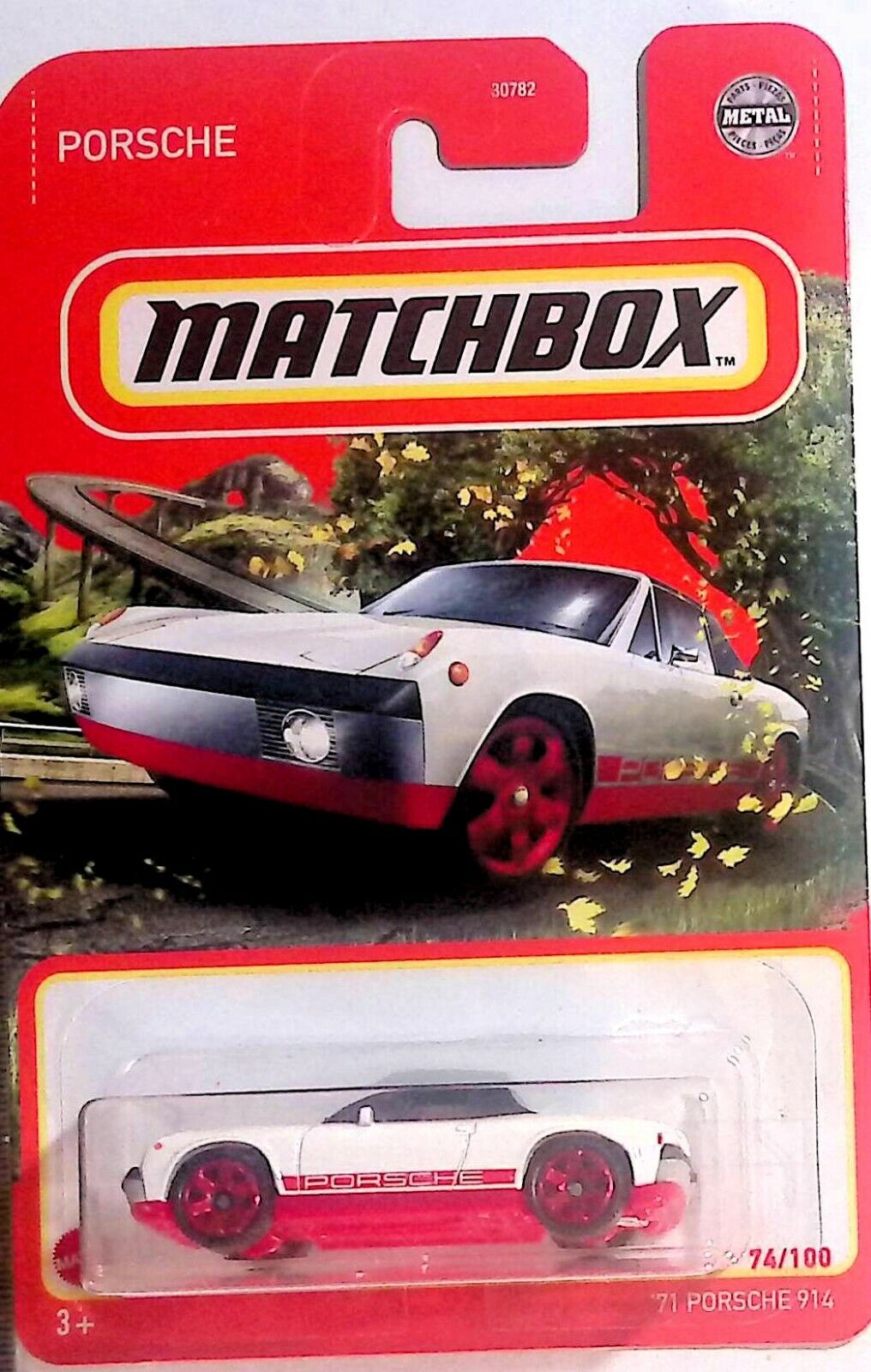 2021 Matchbox '71 Porsche 914 MBX Road Trip White