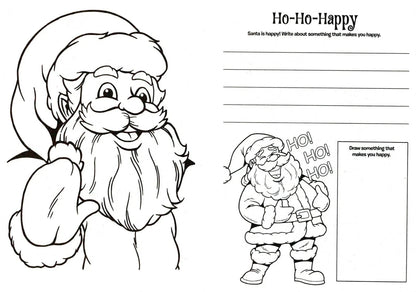 Christmas Holiday - Coloring Book ~ Fleece Navidad & Jingle All The Way