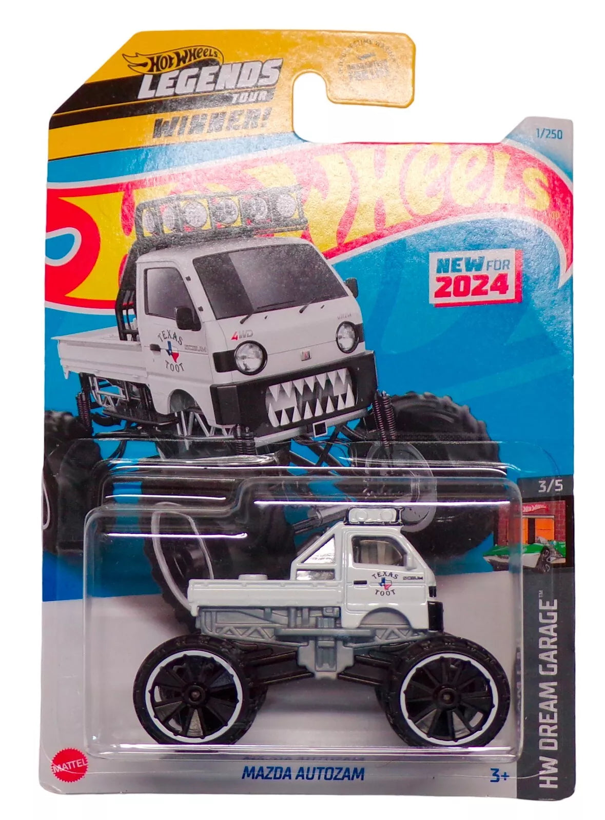 Hot Wheels Mazda Autozam Tan #8 8/250